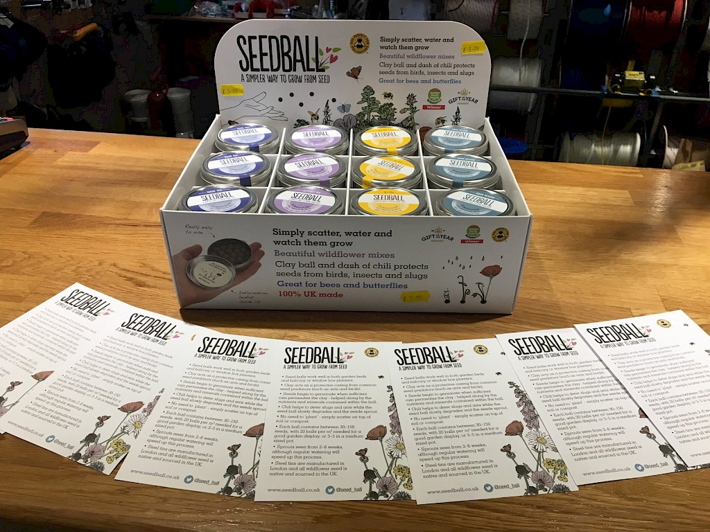 SEEDBALL - A Simpler Way to Grow from Seed - Perfect for Pollinators